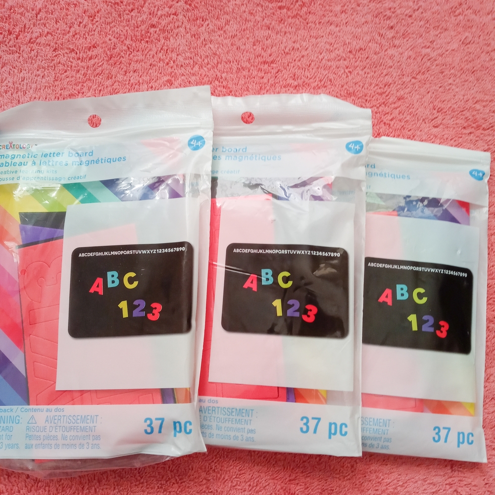 Magnetic Letter and Number Board Set